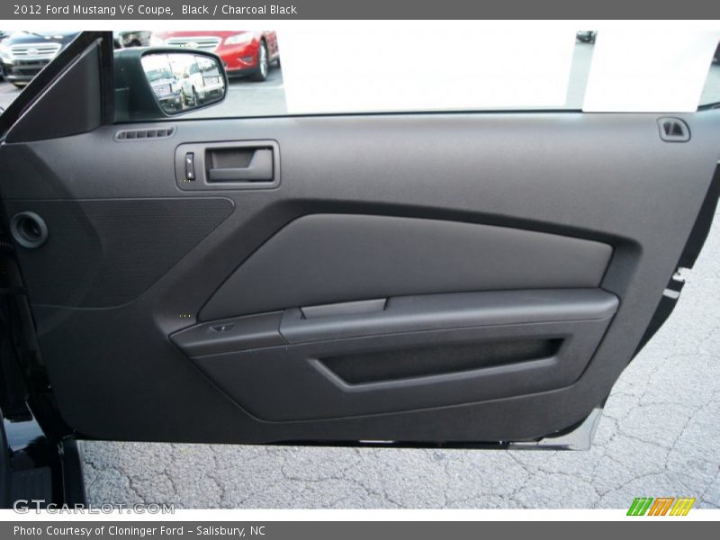 Black / Charcoal Black 2012 Ford Mustang V6 Coupe