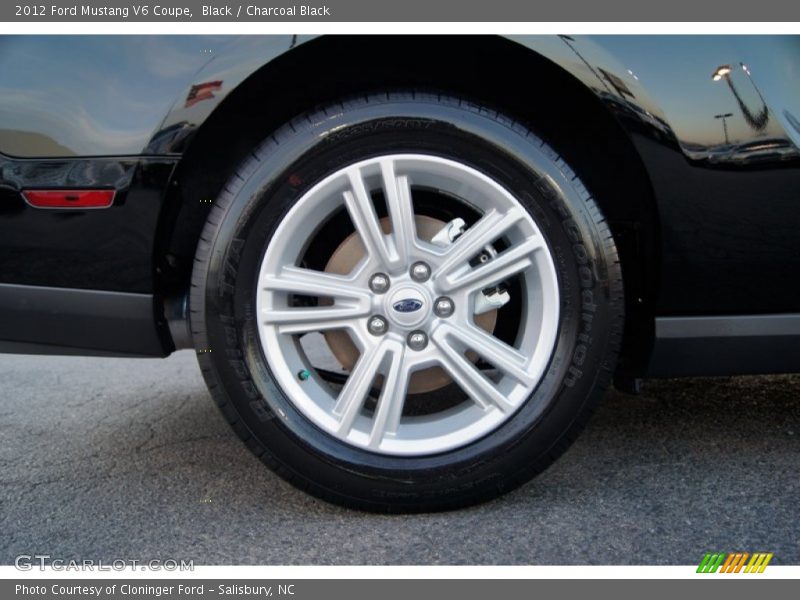 Black / Charcoal Black 2012 Ford Mustang V6 Coupe