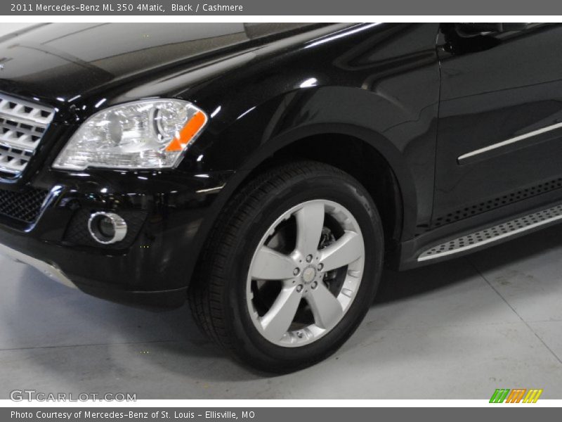 Black / Cashmere 2011 Mercedes-Benz ML 350 4Matic