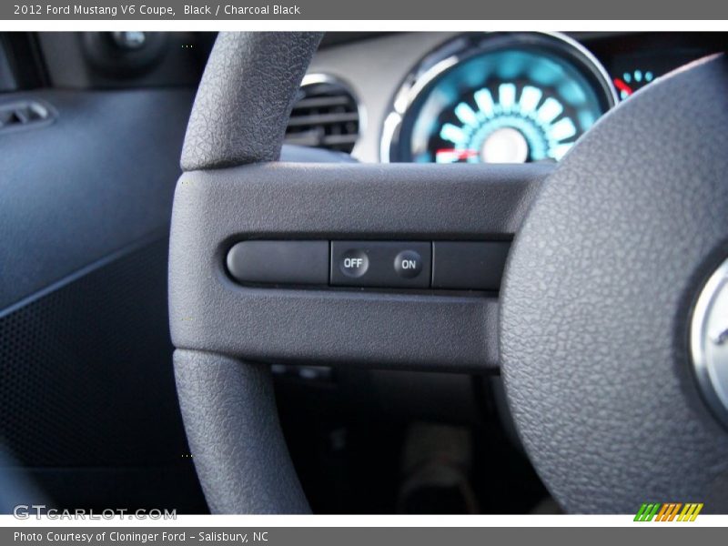 Black / Charcoal Black 2012 Ford Mustang V6 Coupe