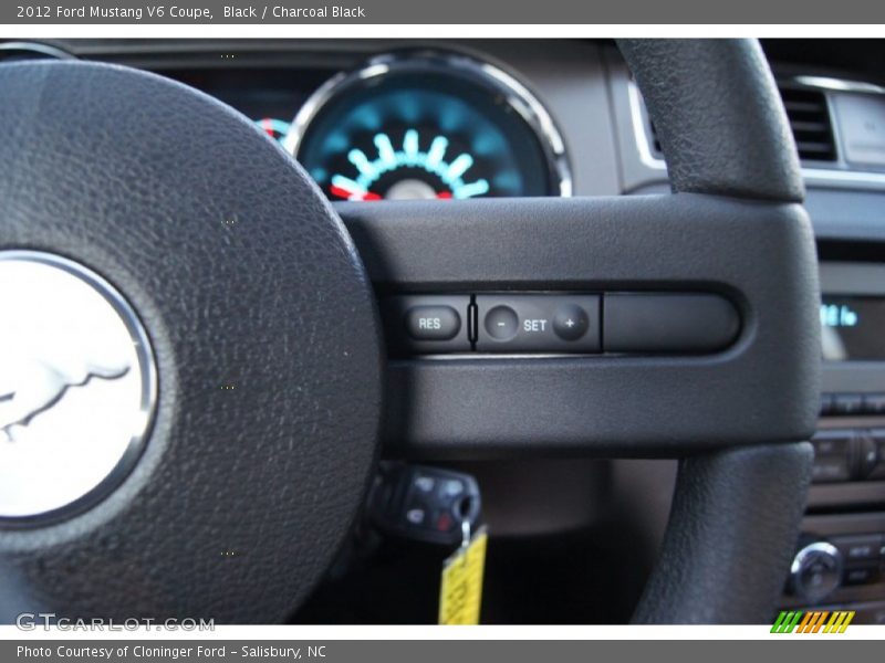 Black / Charcoal Black 2012 Ford Mustang V6 Coupe