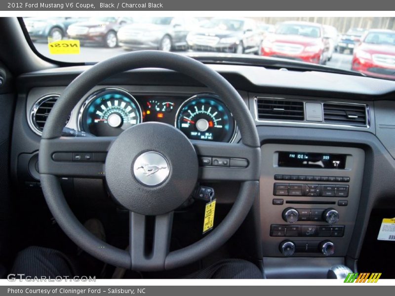 Black / Charcoal Black 2012 Ford Mustang V6 Coupe