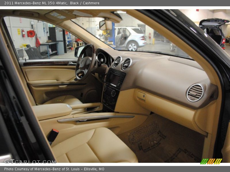 Black / Cashmere 2011 Mercedes-Benz ML 350 4Matic