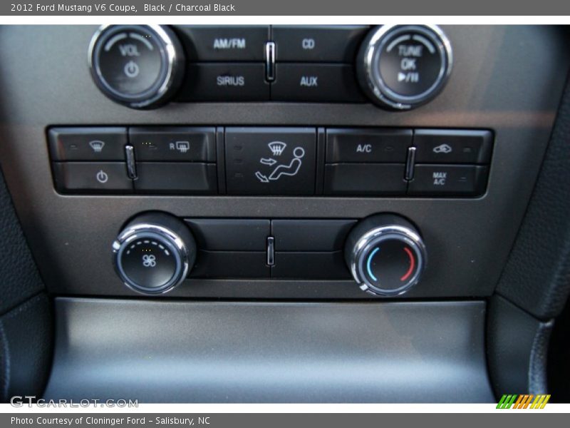 Black / Charcoal Black 2012 Ford Mustang V6 Coupe