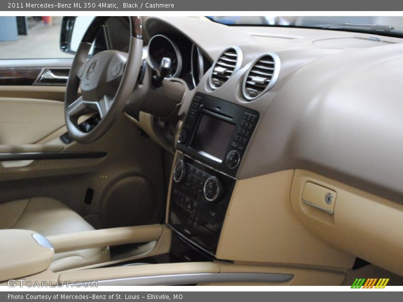 Black / Cashmere 2011 Mercedes-Benz ML 350 4Matic