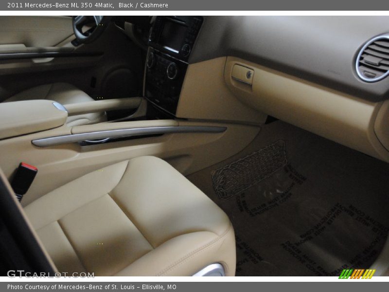 Black / Cashmere 2011 Mercedes-Benz ML 350 4Matic