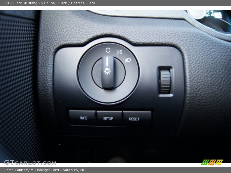 Black / Charcoal Black 2012 Ford Mustang V6 Coupe