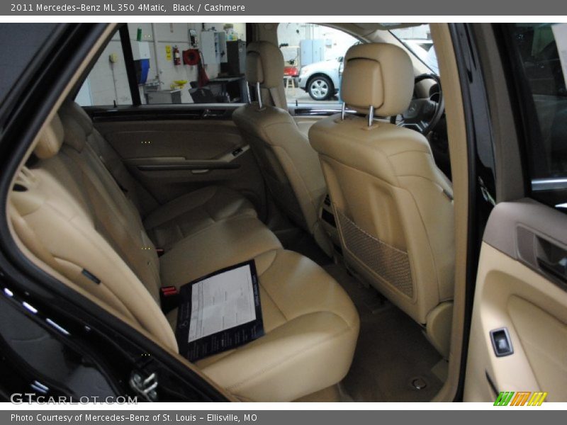 Black / Cashmere 2011 Mercedes-Benz ML 350 4Matic