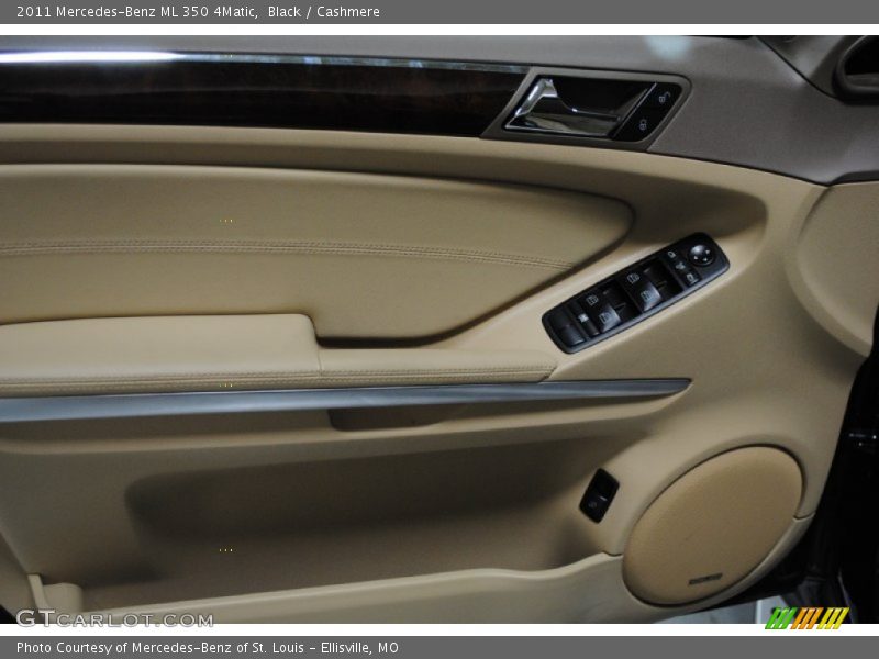 Black / Cashmere 2011 Mercedes-Benz ML 350 4Matic