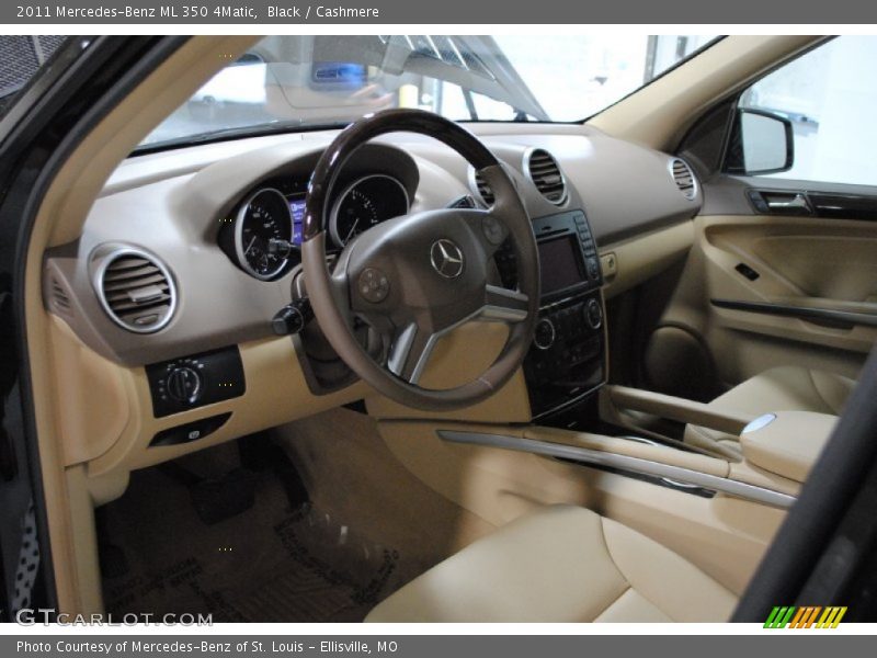Black / Cashmere 2011 Mercedes-Benz ML 350 4Matic