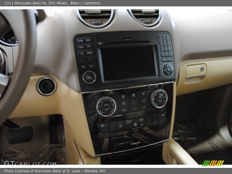 Black / Cashmere 2011 Mercedes-Benz ML 350 4Matic
