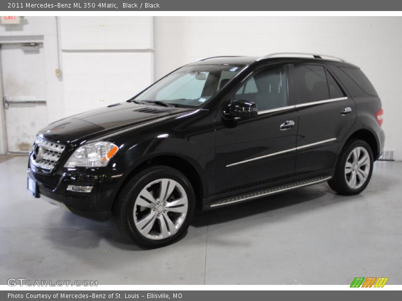 Black / Black 2011 Mercedes-Benz ML 350 4Matic