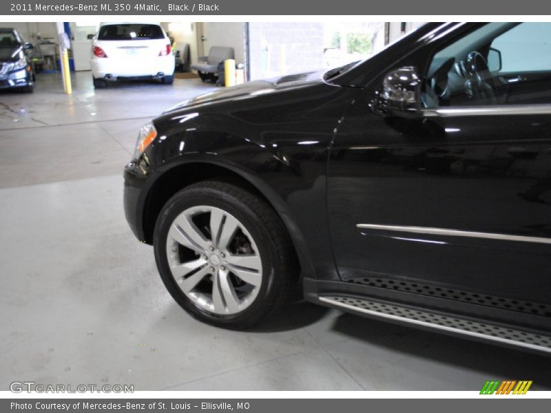 Black / Black 2011 Mercedes-Benz ML 350 4Matic