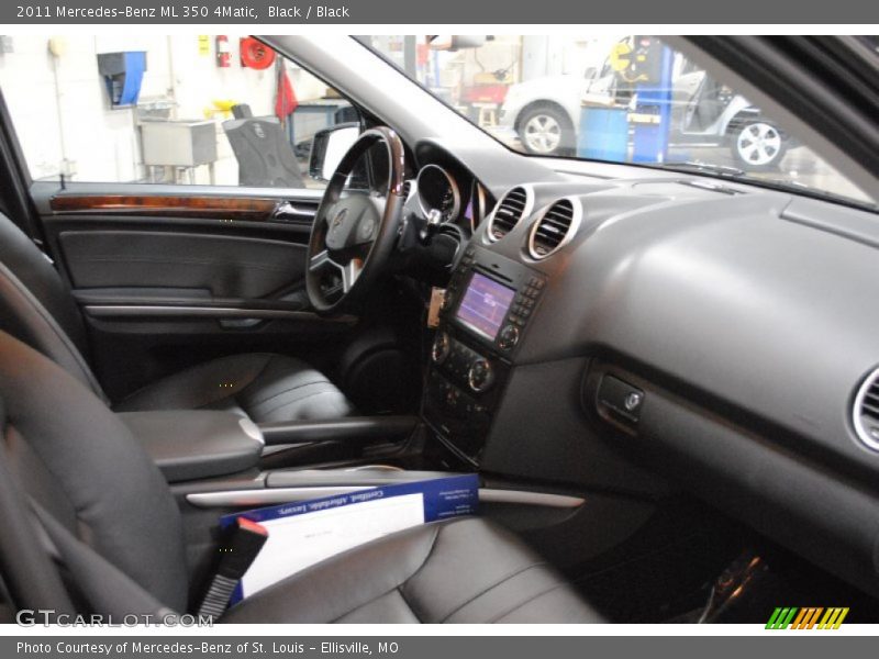 Black / Black 2011 Mercedes-Benz ML 350 4Matic