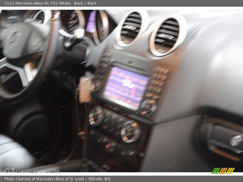 Black / Black 2011 Mercedes-Benz ML 350 4Matic