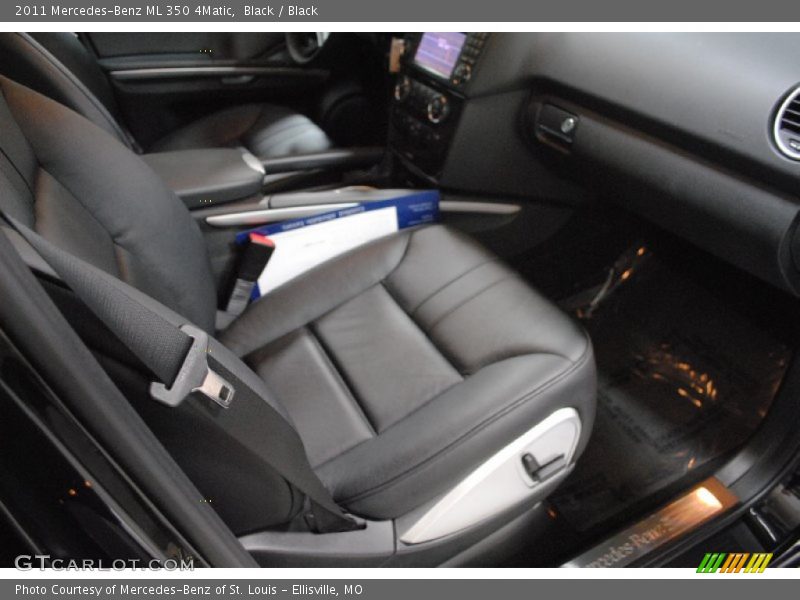 Black / Black 2011 Mercedes-Benz ML 350 4Matic