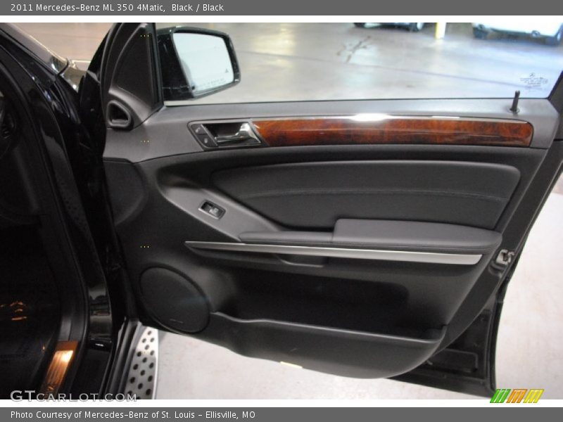 Black / Black 2011 Mercedes-Benz ML 350 4Matic