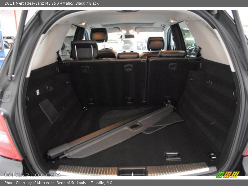 Black / Black 2011 Mercedes-Benz ML 350 4Matic