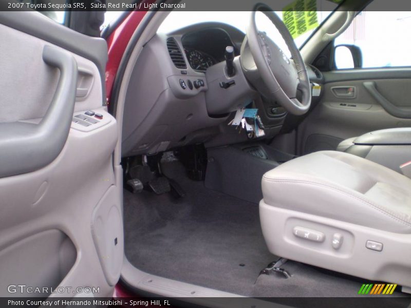 Salsa Red Pearl / Light Charcoal 2007 Toyota Sequoia SR5