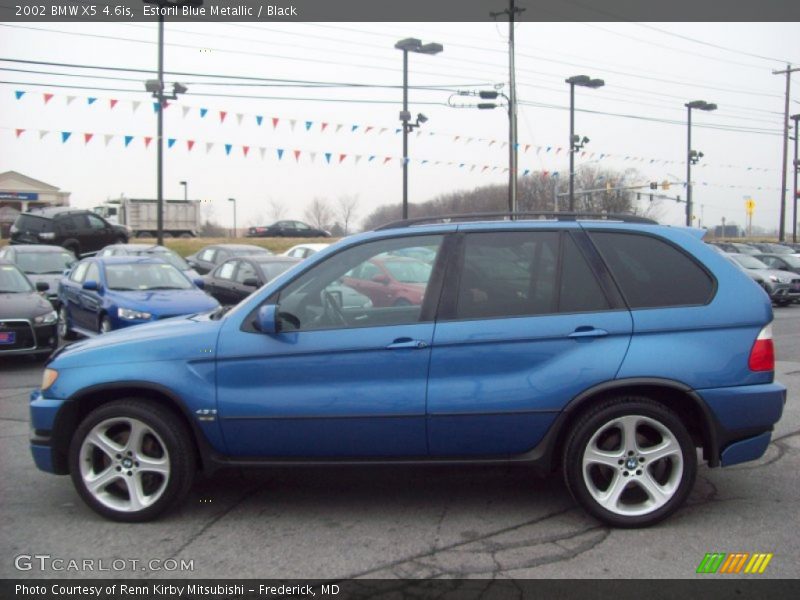  2002 X5 4.6is Estoril Blue Metallic