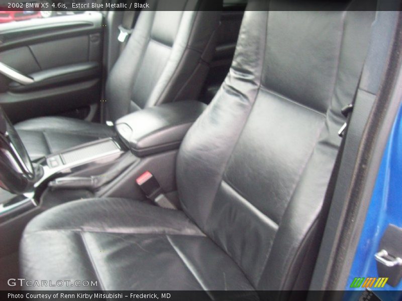 Estoril Blue Metallic / Black 2002 BMW X5 4.6is