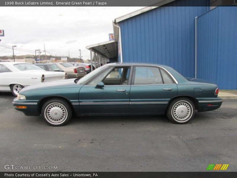 Emerald Green Pearl / Taupe 1998 Buick LeSabre Limited
