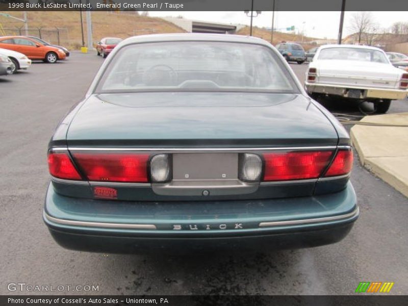 Emerald Green Pearl / Taupe 1998 Buick LeSabre Limited