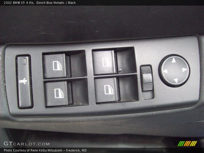 Estoril Blue Metallic / Black 2002 BMW X5 4.6is