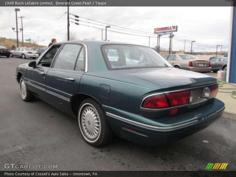 Emerald Green Pearl / Taupe 1998 Buick LeSabre Limited