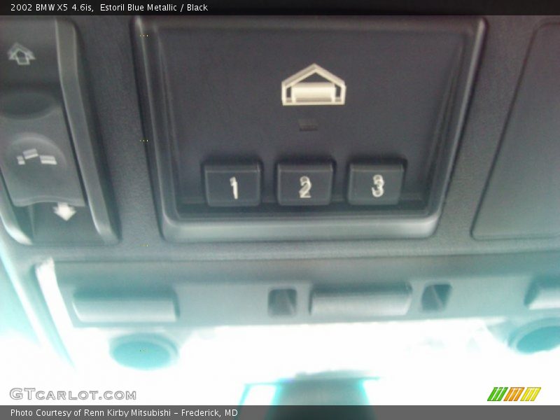 Estoril Blue Metallic / Black 2002 BMW X5 4.6is