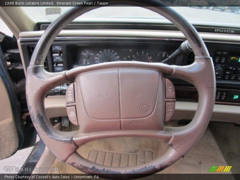 Emerald Green Pearl / Taupe 1998 Buick LeSabre Limited