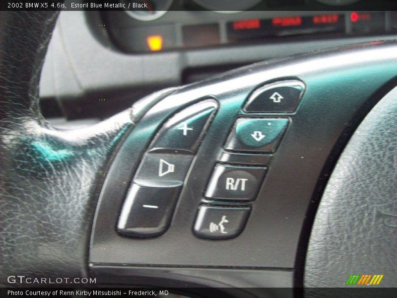 Estoril Blue Metallic / Black 2002 BMW X5 4.6is