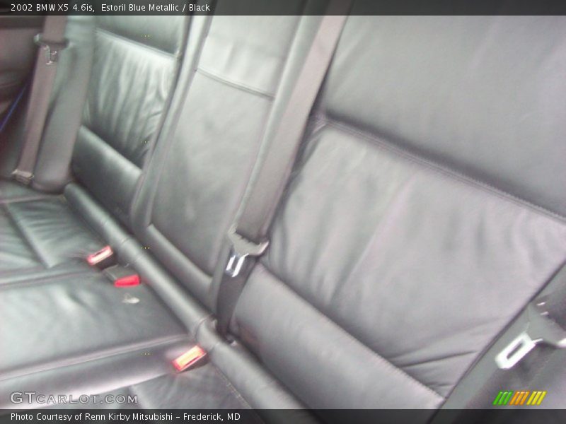 Estoril Blue Metallic / Black 2002 BMW X5 4.6is