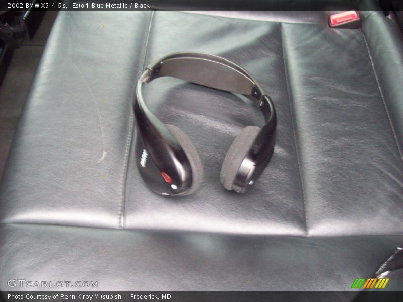 Estoril Blue Metallic / Black 2002 BMW X5 4.6is