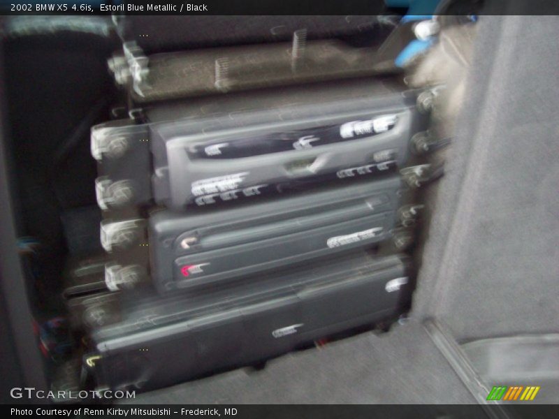 Estoril Blue Metallic / Black 2002 BMW X5 4.6is