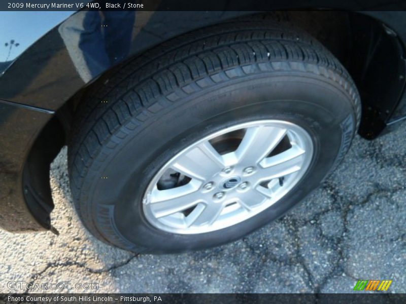 Black / Stone 2009 Mercury Mariner V6 4WD