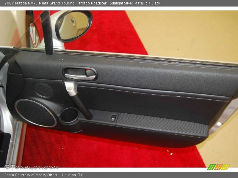 Sunlight Silver Metallic / Black 2007 Mazda MX-5 Miata Grand Touring Hardtop Roadster