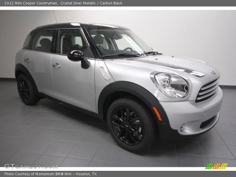 Crystal Silver Metallic / Carbon Black 2012 Mini Cooper Countryman