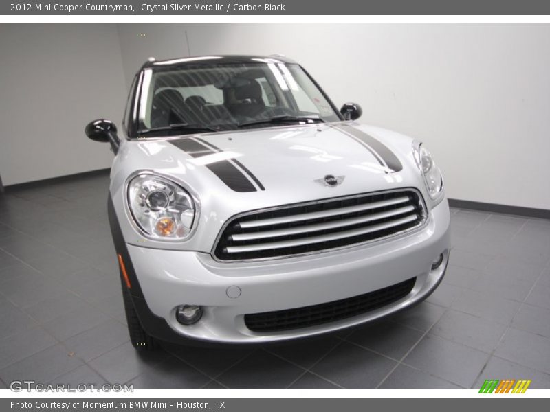 Crystal Silver Metallic / Carbon Black 2012 Mini Cooper Countryman