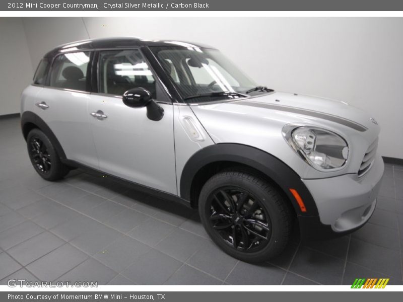 Crystal Silver Metallic / Carbon Black 2012 Mini Cooper Countryman