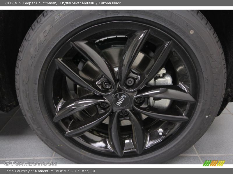 Crystal Silver Metallic / Carbon Black 2012 Mini Cooper Countryman