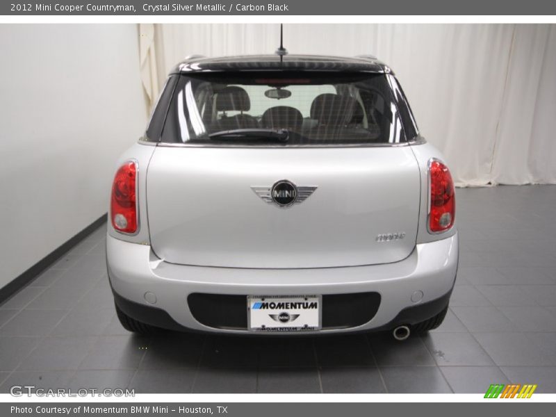 Crystal Silver Metallic / Carbon Black 2012 Mini Cooper Countryman
