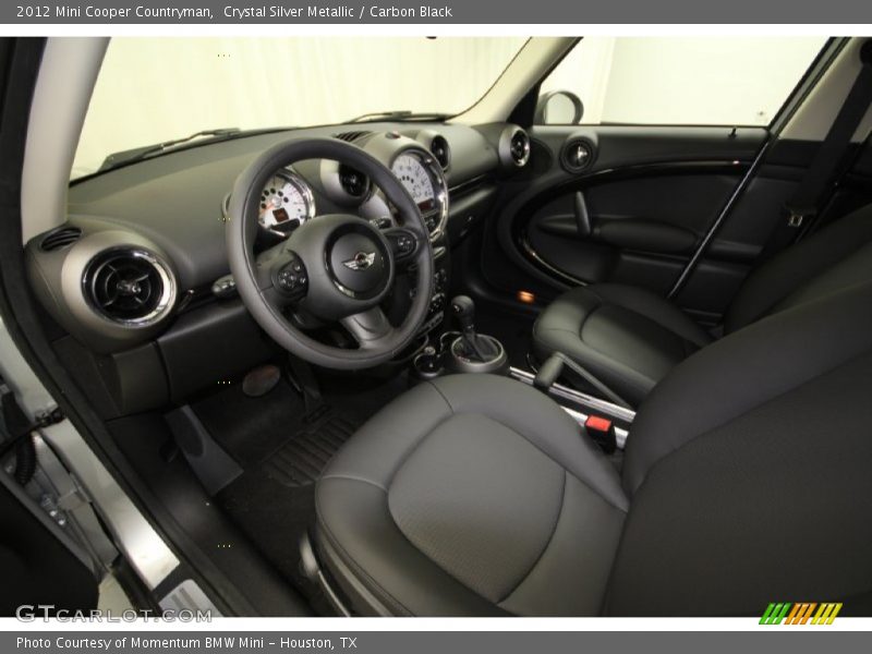 Crystal Silver Metallic / Carbon Black 2012 Mini Cooper Countryman
