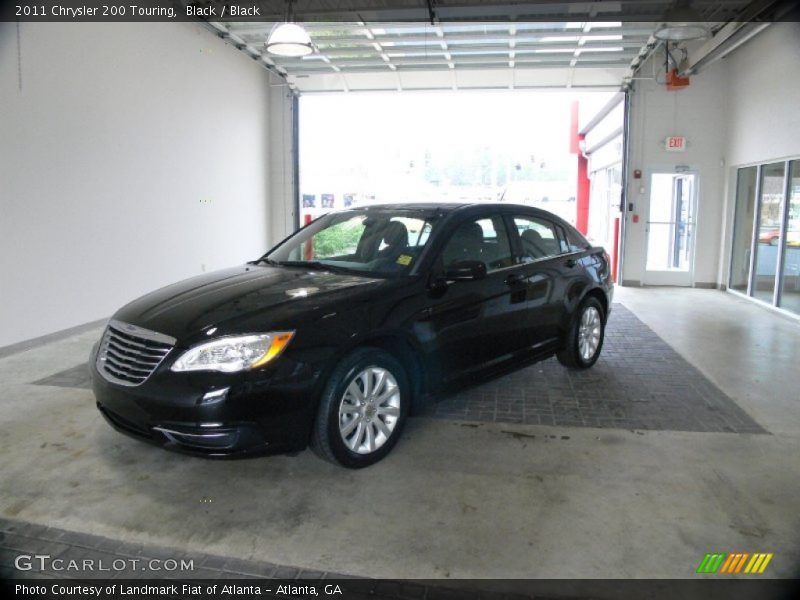 Black / Black 2011 Chrysler 200 Touring