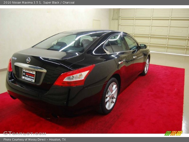 Super Black / Charcoal 2010 Nissan Maxima 3.5 S