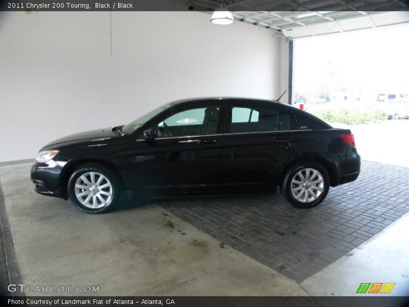 Black / Black 2011 Chrysler 200 Touring