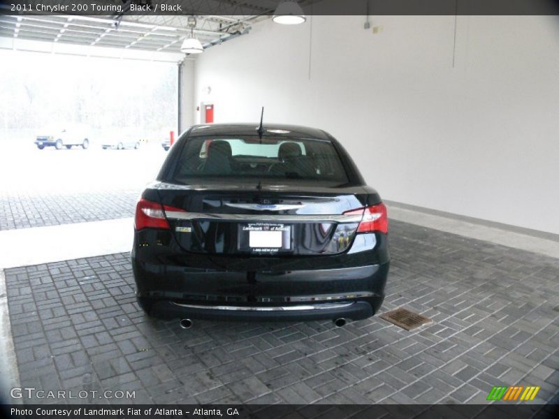 Black / Black 2011 Chrysler 200 Touring