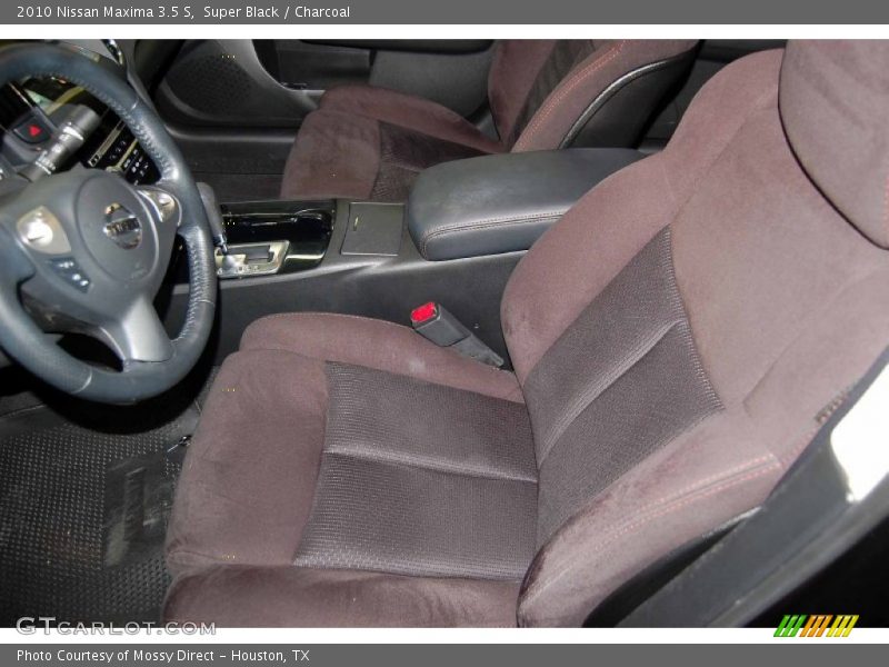 Super Black / Charcoal 2010 Nissan Maxima 3.5 S