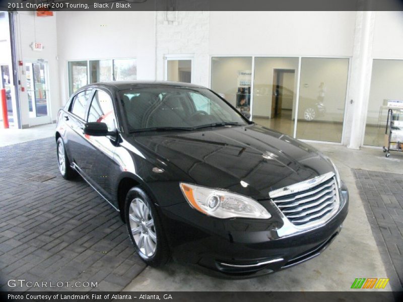 Black / Black 2011 Chrysler 200 Touring