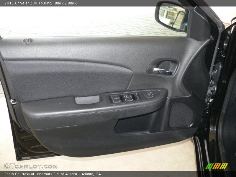 Black / Black 2011 Chrysler 200 Touring